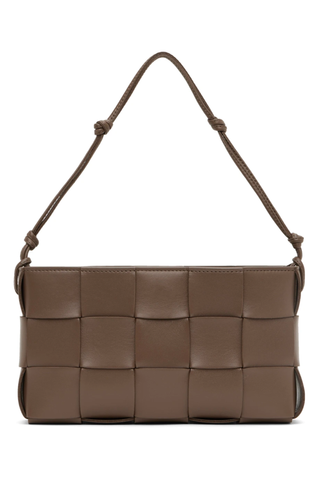 Best Woven Bags | BOTTEGA VENETA Taupe Cassette Bag