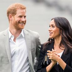 dublin, ireland july 11 prince harry, duke of sussex and meghan, duchess of sussex visit croke park, home of ireland's largest sporting organisation, the gaelic athletic association on july 11, 2018 in dublin, ireland photo by samir husseinsamir husseinwireimage