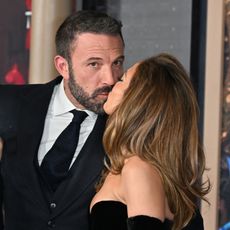 Jennifer Lopez and Ben Affleck at the premiere of "This Is Me...Now: A Love Story"