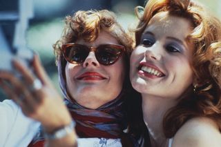 Susan Sarandon and geena davis in Thelma & Louise