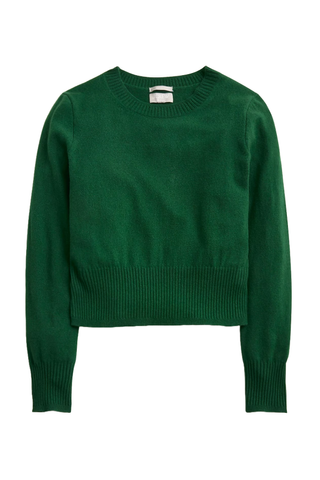 J.Crew Cashmere Shrunken Crewneck Sweater