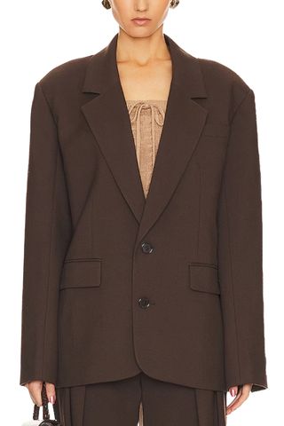 Helsa Oversized Suit Blazer