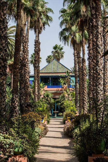 Yves Saint Laurent and Pierre Bergé's Marrakech Home 