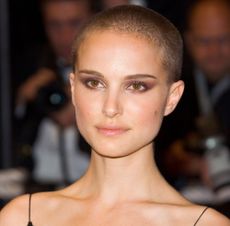 dramatic celebrity hair transformations natalie portman