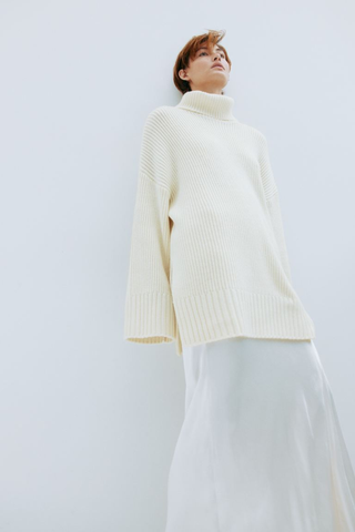 H&M Oversized Turtleneck Sweater