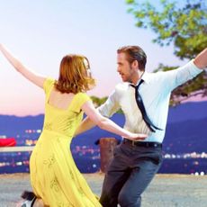 LA LA LAND 2016 Lionsgate film with Emma Stone and Ryan Gosling