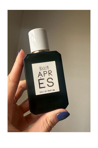 Ellis Brooklyn Après perfume in hannah's hand