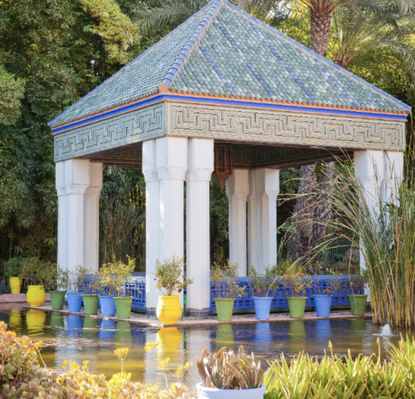 Yves Saint Laurent and Pierre Bergé's Marrakech Home 