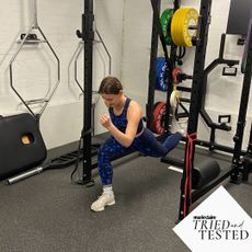 Jodie Comer workout: Health Editor Ally Head training with Luke Worthington