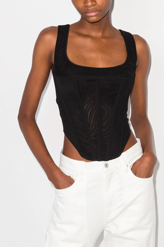 Sheer Trend 2023 | MIAOU Campbell Corset 