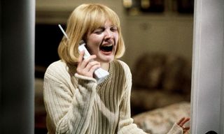 drew barrymore on the phone in Scream