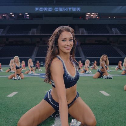 A still from Netflix docuseries 'America's Sweethearts: Dallas Cowboy Cheerleaders'