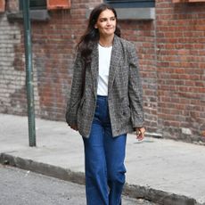 Katie Holmes wearing Reformation