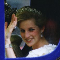 princess diana tiara hair