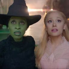 ariana grande and cynthia erivo in wicked trailer