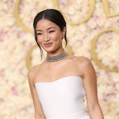 Anna Sawai attends the 82nd Annual Golden Globe Awards at The Beverly Hilton on January 05, 2025 in Beverly Hills, California. 