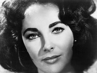 eyebrows - elizabeth taylor