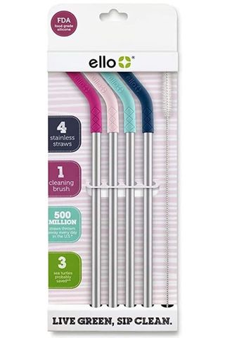 Ello impact stainless steel straws