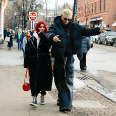 Megan Fox and Machine Gun Kelly are seen on December 31, 2023 in Aspen, Colorado.