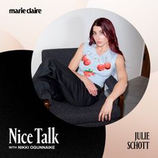 julie schott of starface on nice talk podcast