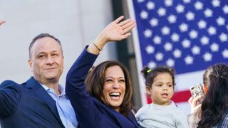 Douglas Emhoff and Kamala Harris