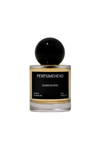 Perfumehead Somewhere on a white background