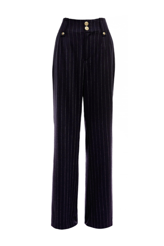 Holland Cooper pinstripe trousers