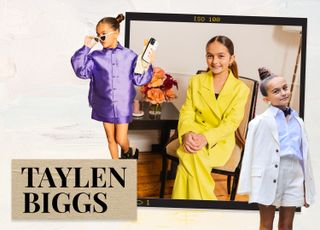 Collage images of Taylen Biggs. Text Reads 'Taylen Biggs'