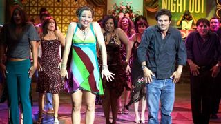 jennifer garner and mark ruffalo in the thriller dance scene of 13 going on 30