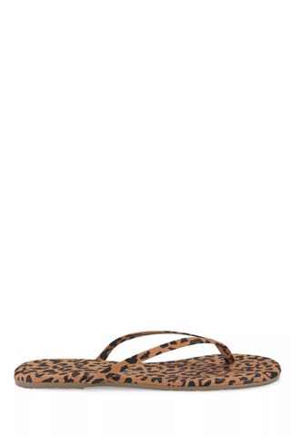 Tkees Studio Exotic Cheetah-Print Flip Flops