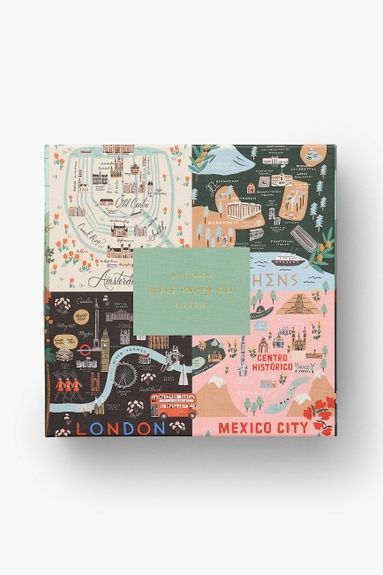 Rifle Paper Co. Maps Jigsaw Puzzle