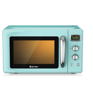 COSTWAY Retro Countertop Microwave Oven