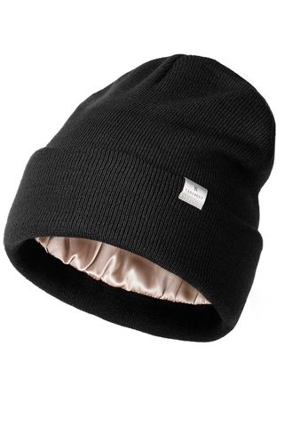 YANIBEST Womens Satin Lined Knit Beanie