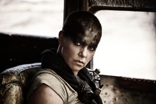 charlize theron in Mad Max: Fury Road