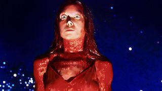 sissy spacek in the iconic prom scene in Carrie