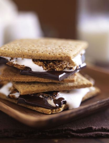 Make Fireplace S'Mores