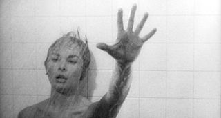 janet leigh in the shower scene from Psycho