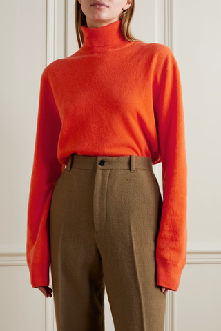 The Row Ciba cashmere turtleneck sweater