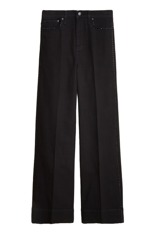 J.Crew Embellished Denim Trouser