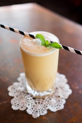 Fernet Egg Cream Soda cocktail