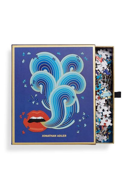 Jonathan Adler Lips-Shaped Puzzle