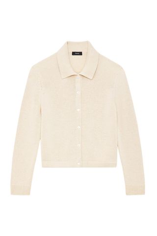 Theory Cotton-Cashmere Cardigan