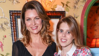 Gabriela Peacock and Princess Beatrice of York attend a special event celebrating the success of nutraceutical expert Gabriela Peacock&#039;s best-selling second book, &quot;2 Weeks to A Younger You&quot; and the relaunch of her Longevity Range, at the Broadwick Soho Hotel on April 23, 2024 in London, England. 