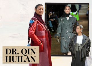 Collage images of Dr. Qui Huilan. Text Reads 'Dr, Qui Huilan'