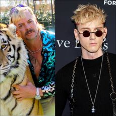 Joe Exotic the 'Tiger King' and Machine Gun Kelly