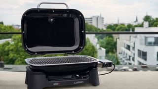 Weber Lumin Compact on balcony