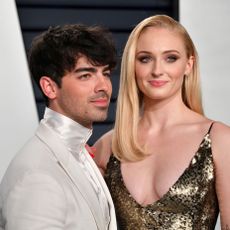 beverly hills, ca february 24 joe jonas l and sophie turner attend the 2019 vanity fair oscar party hosted by radhika jones at wallis annenberg center for the performing arts on february 24, 2019 in beverly hills, california photo by dia dipasupilgetty images