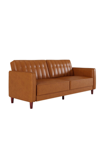 Sand &amp; Stable Seylow 81.5'' Faux Leather Convertible Sofa $910 $590 | Wayfair