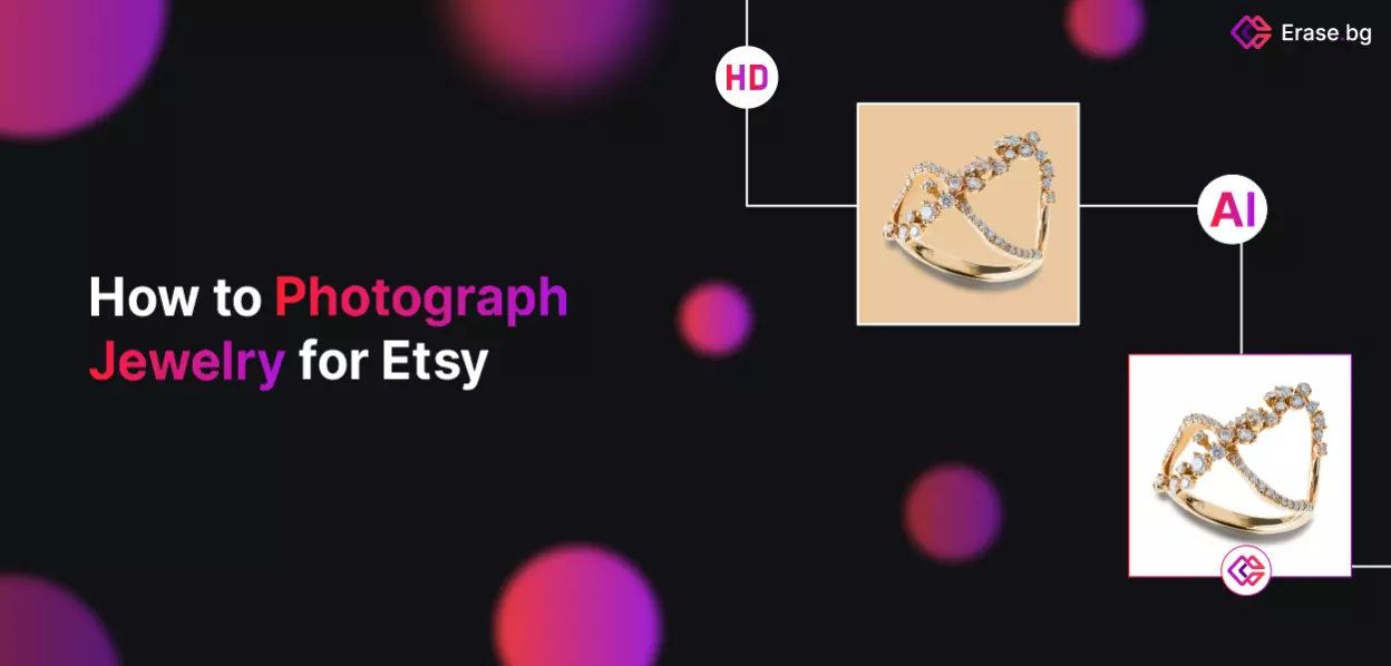 How to Photograph jewelry for Etsy?