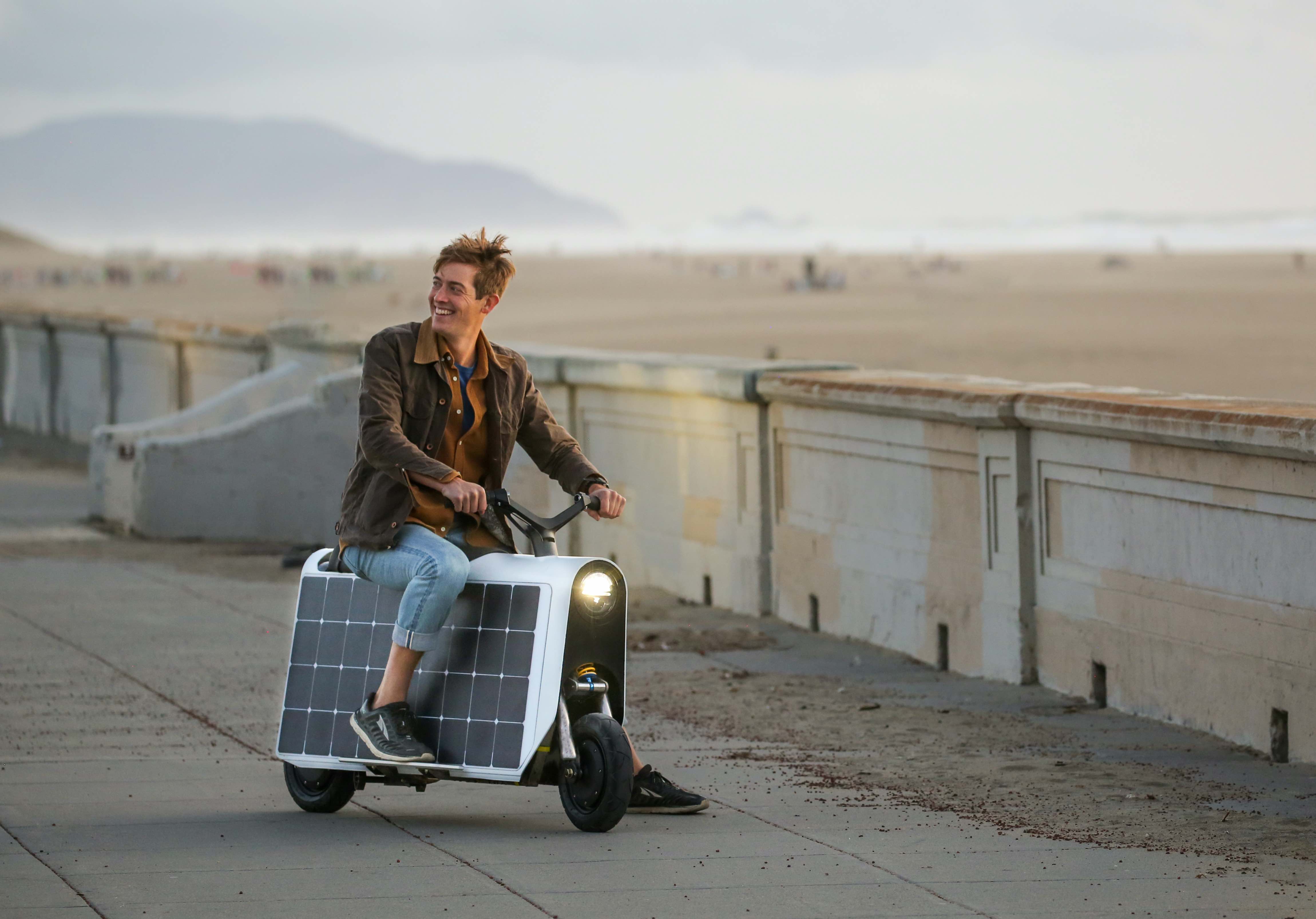 Beach happy rider